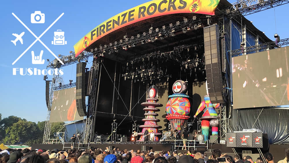 Crónica Firenze Rocks 2019 FUShoots Viajes, Rock, Fotografía y Café.