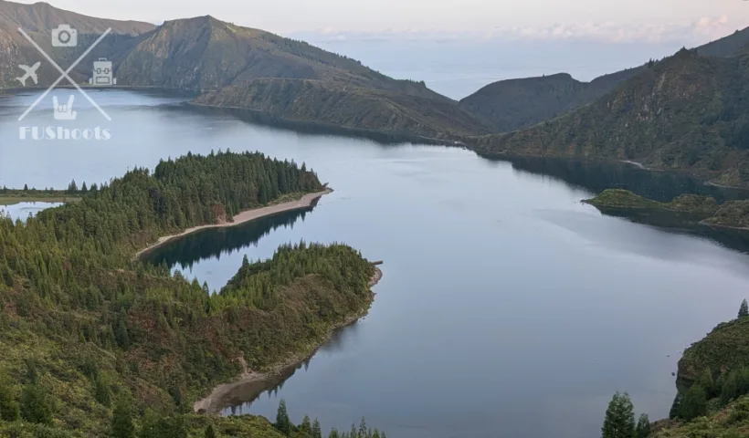 Lagoa do Fogo en São Miguel durante un viaje de 3 días por Azores