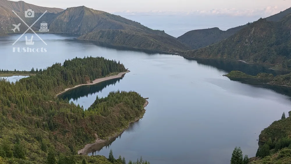 Lagoa do Fogo en São Miguel durante un viaje de 3 días por Azores